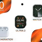 Ensemble i60 Suit Extreme comprenant des écouteurs sans fil de 5e génération, une montre intelligente Ultra 2 et une montre intelligente Watch 9.